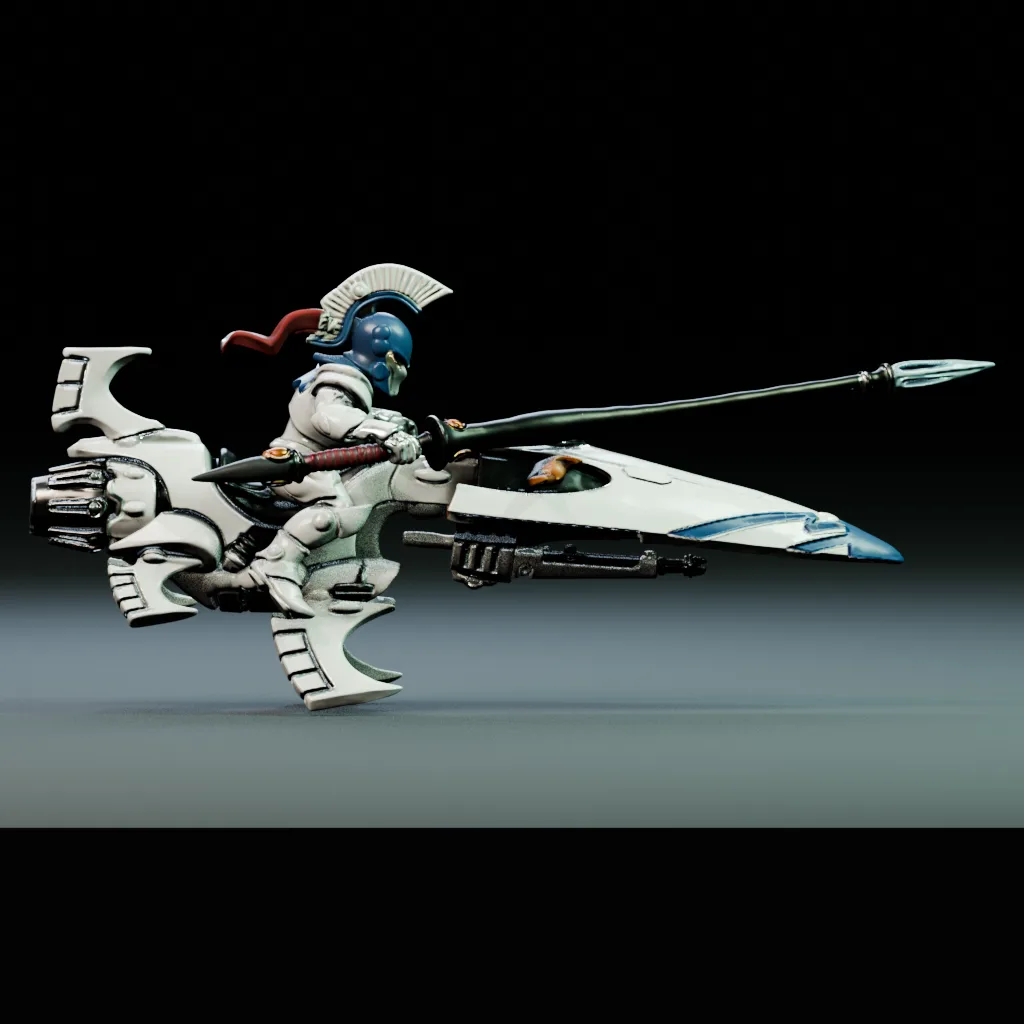 Armored Spear Rider 3D model by oneamericaoneletter